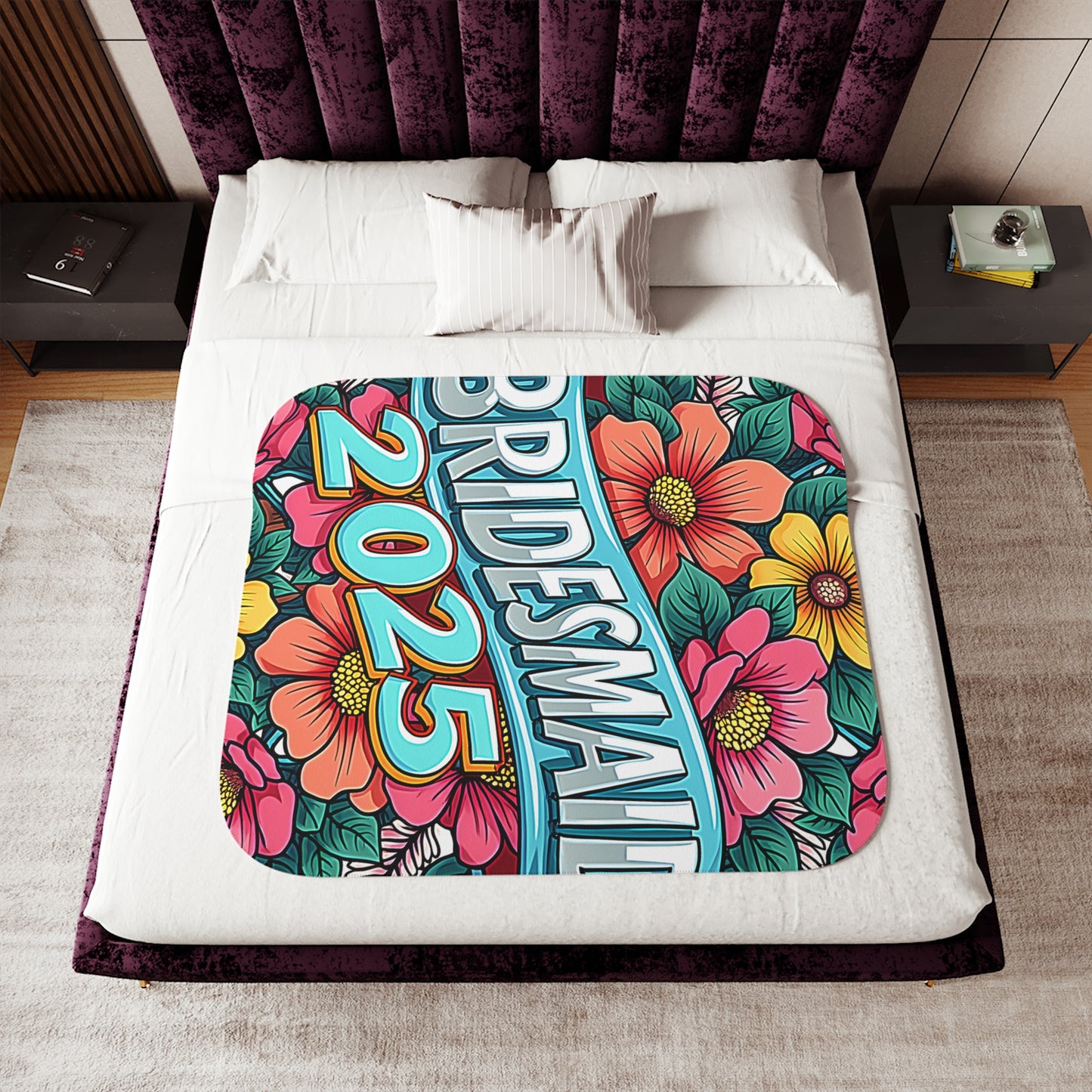 Blanket Colorful Graphic Design - Bridesmaid