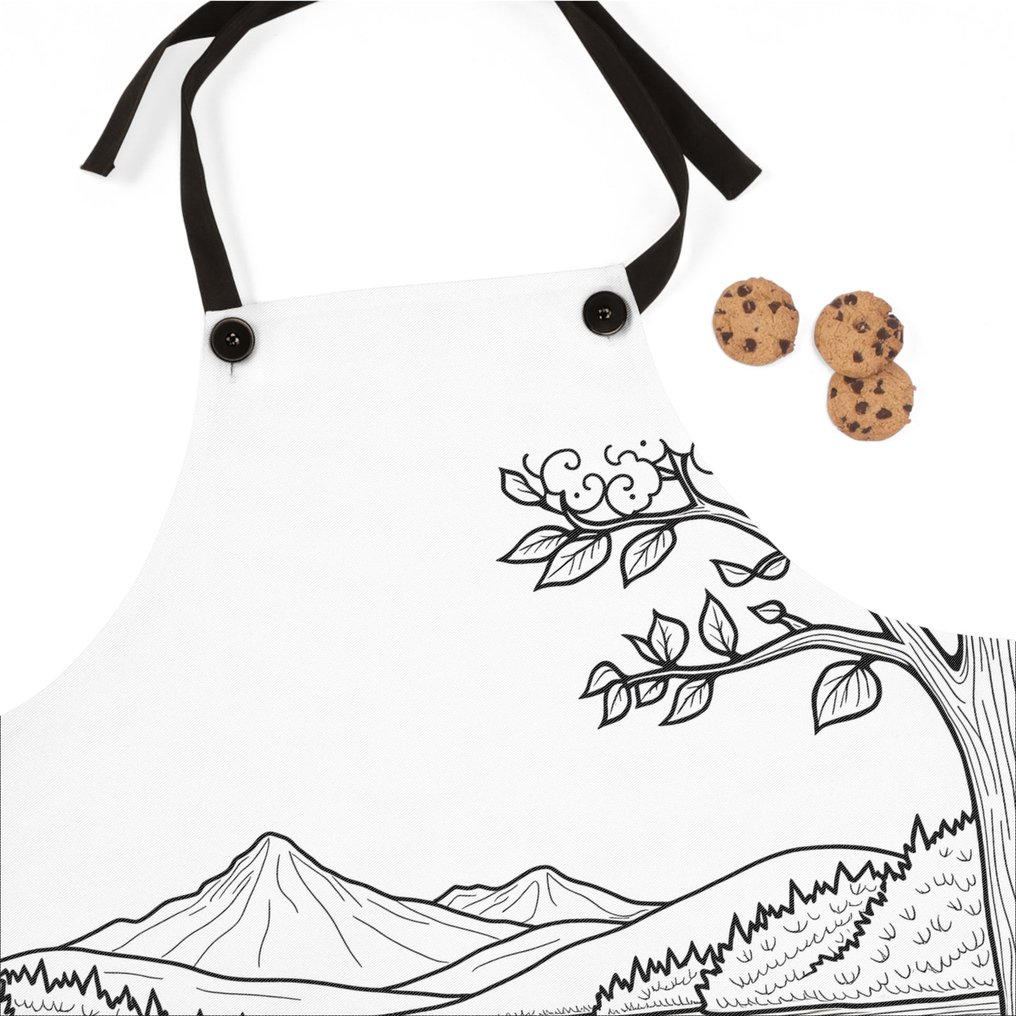Apron Coloring Kit with 10 Fabric Markers - Lakeside