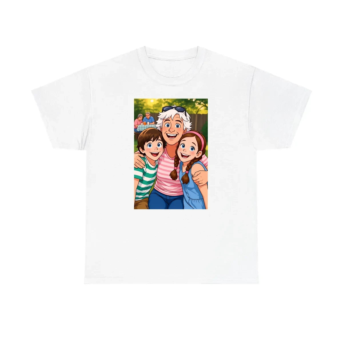 Custom Unisex T-Shirt with Your Design Ghibli-Style