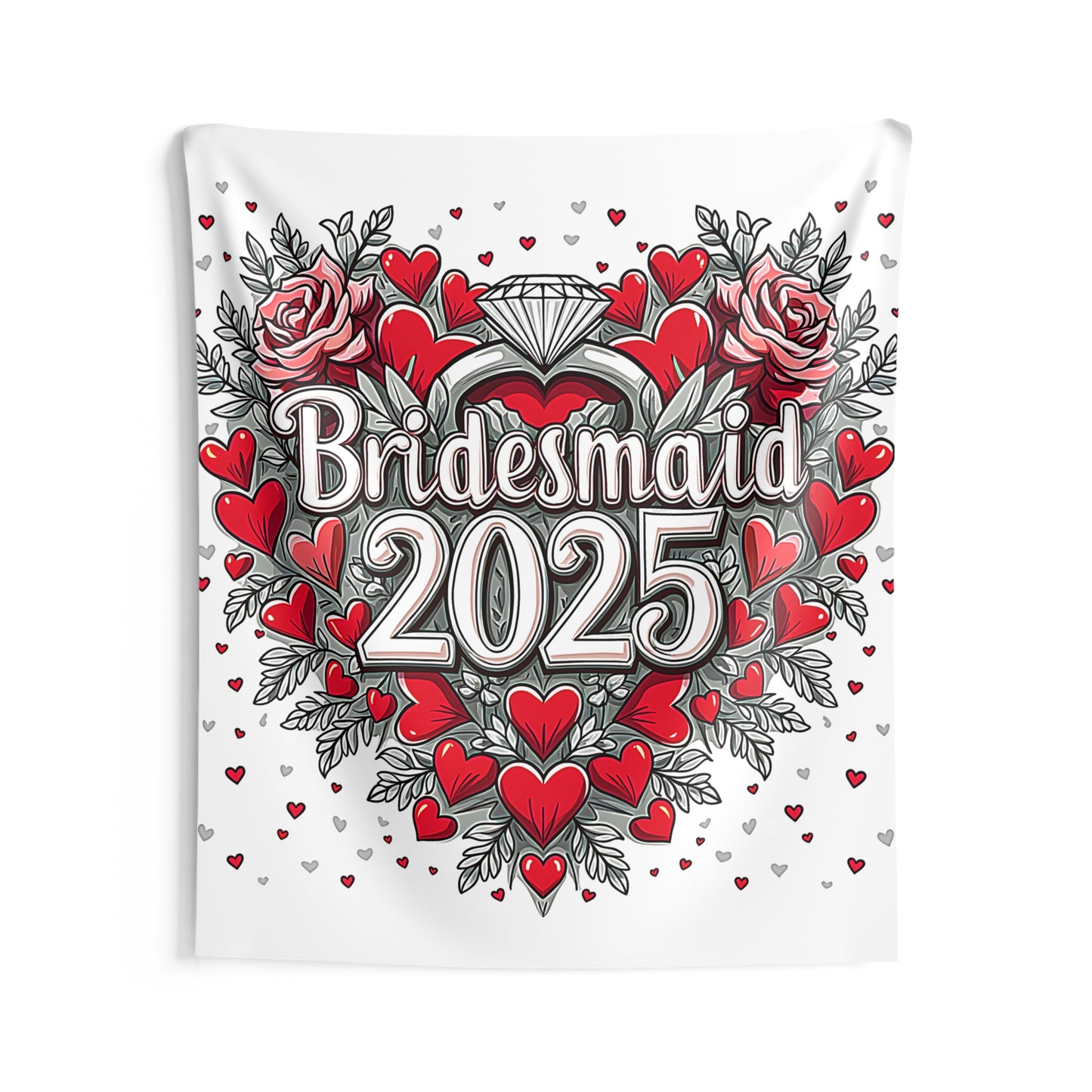 Indoor Wall Tapestries Colorful Graphic Design - Bridesmaid