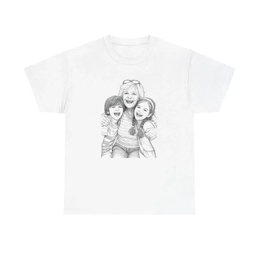 Custom Unisex T-Shirt with Your Design Coloring Page Kit with 10 Fabric Markers