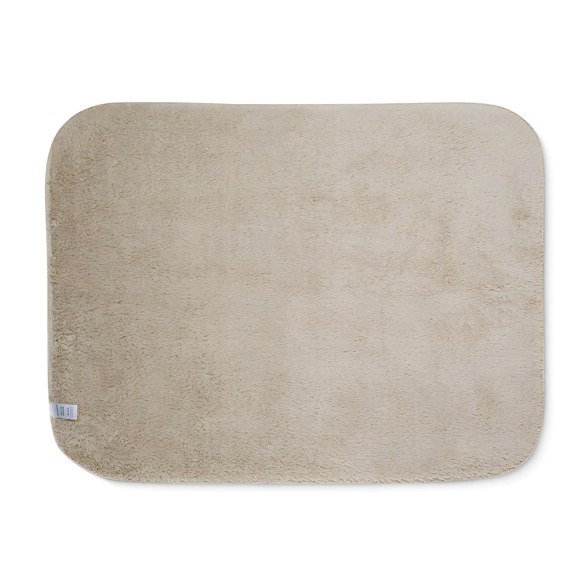 60" × 80" / Beige — back