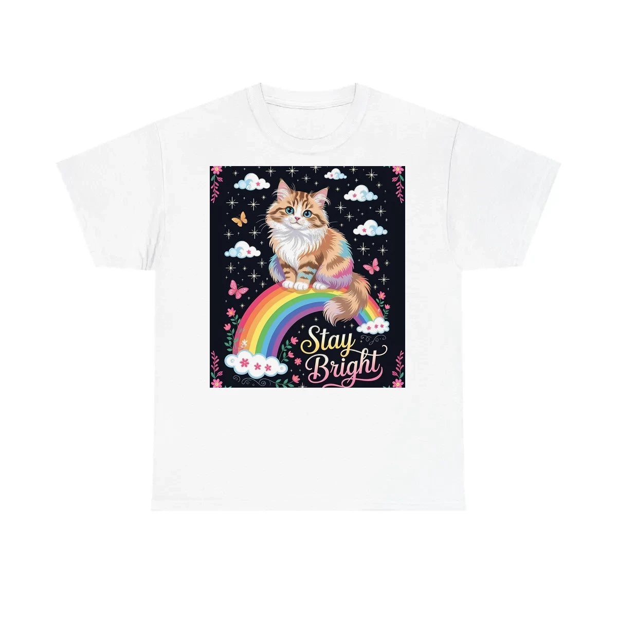 Custom Unisex T-Shirt Colorful Design with Fabric Markers