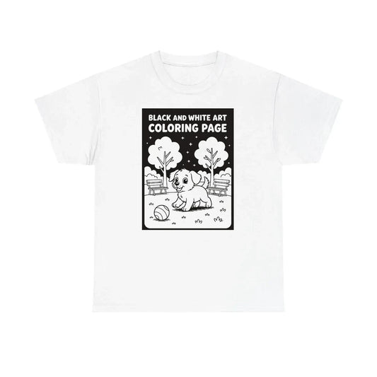 Custom Unisex T-Shirt Coloring Kit with 10 Fabric Markers
