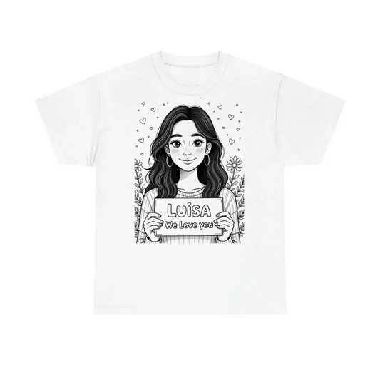Custom Unisex T-Shirt Coloring Kit with 10 Fabric Markers