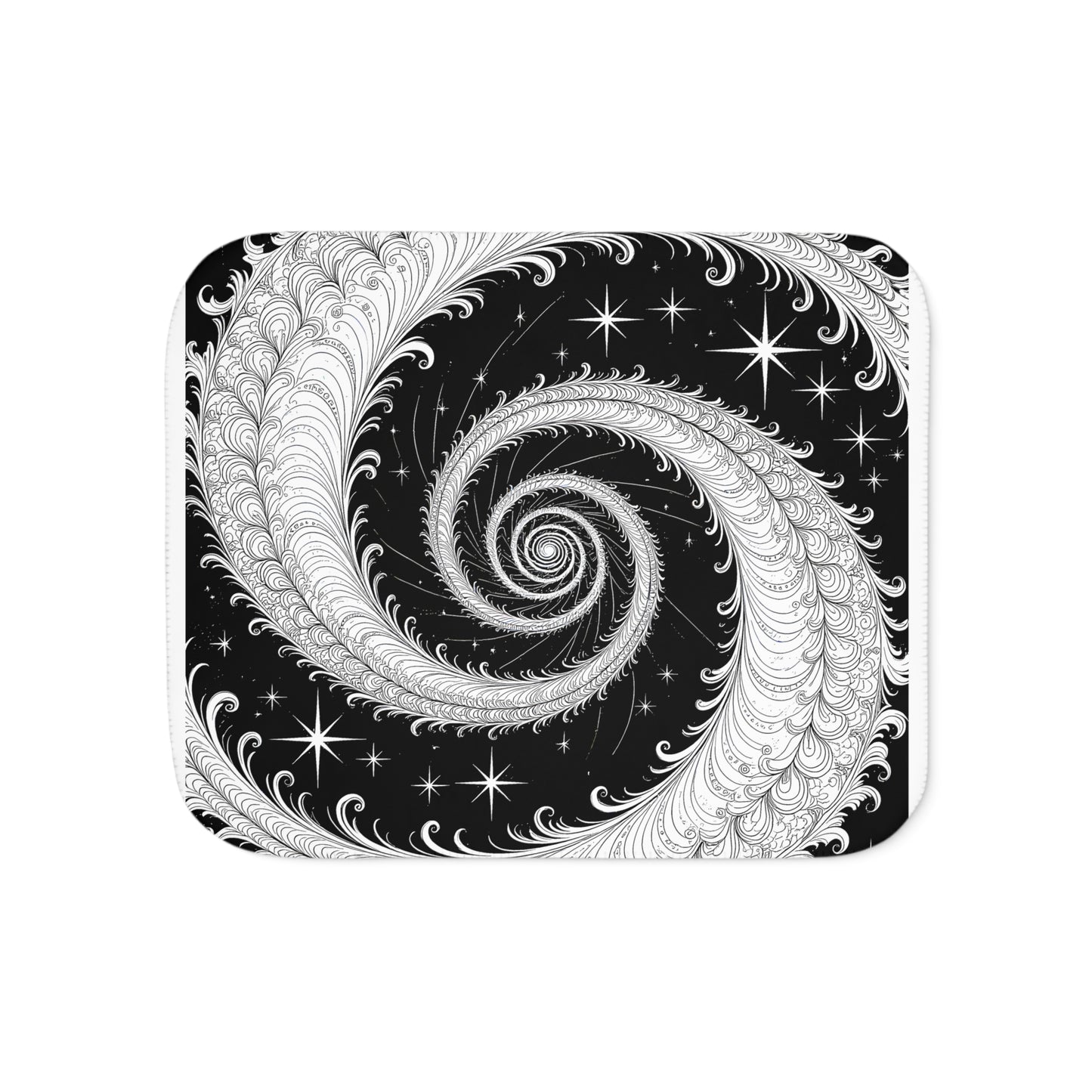 Blanket Coloring Kit with 10 Fabric Markers - Spiral Design