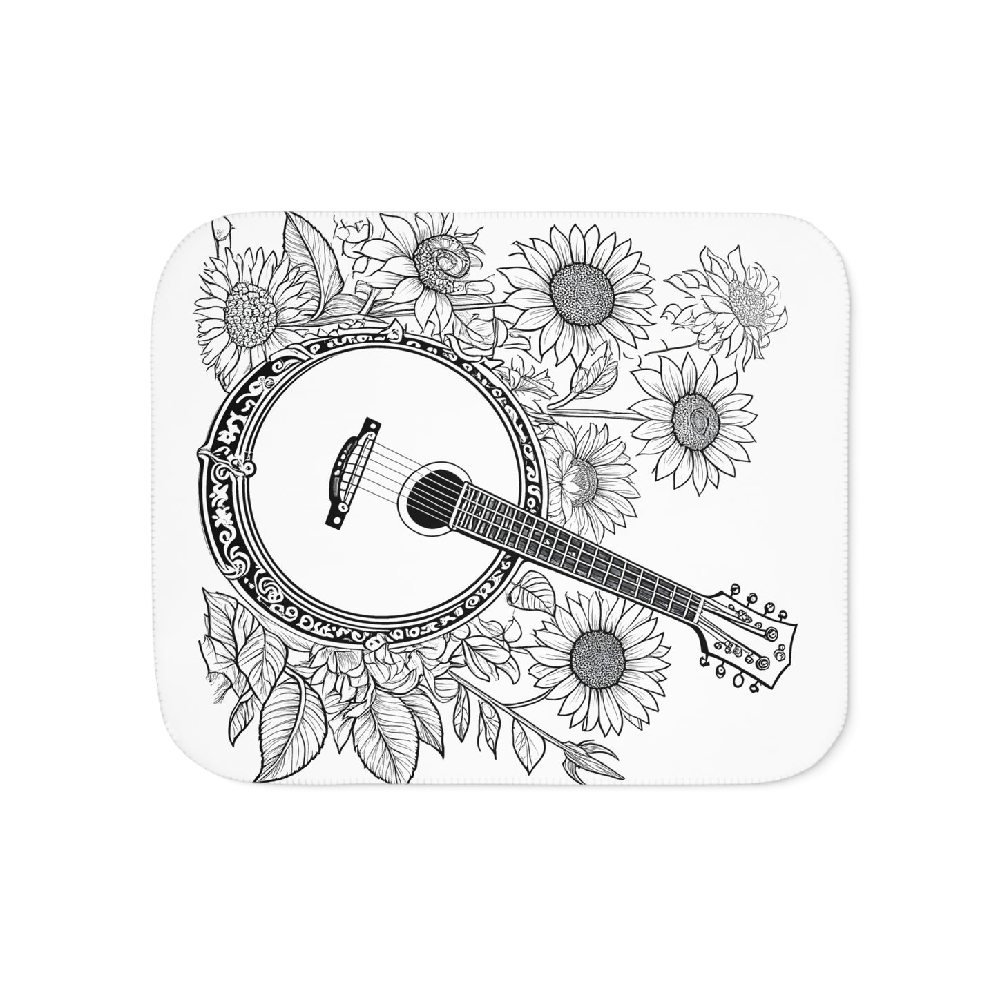 Blanket Coloring Kit with 10 Fabric Markers - Banjo