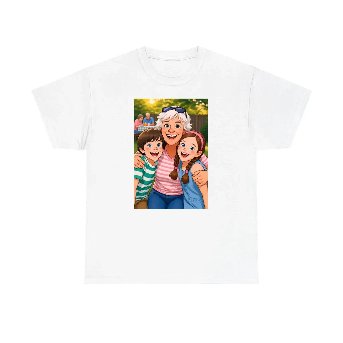 Custom Unisex T-Shirt with Your Design Ghibli-Style