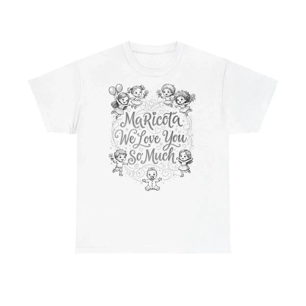 Custom Kids T-Shirt Colorful Design with Fabric Markers