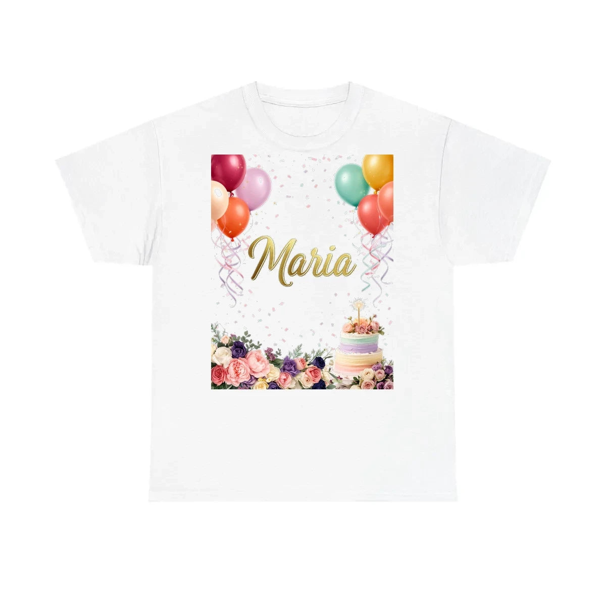Custom Kids T-Shirt Colorful Design with Fabric Markers