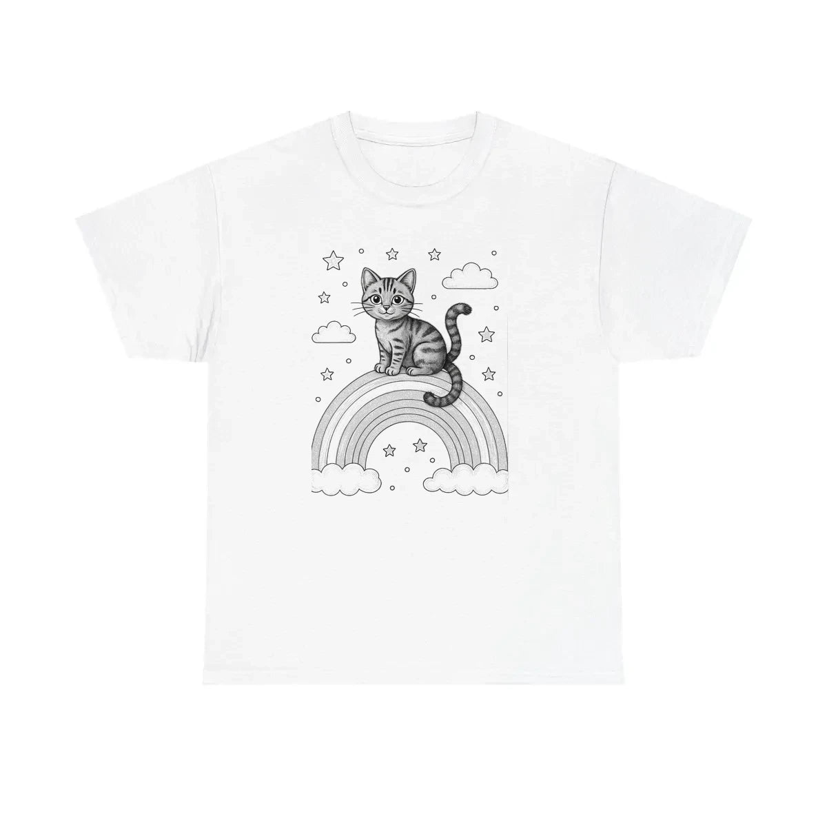 Custom Unisex T-Shirt Colorful Design with Fabric Markers