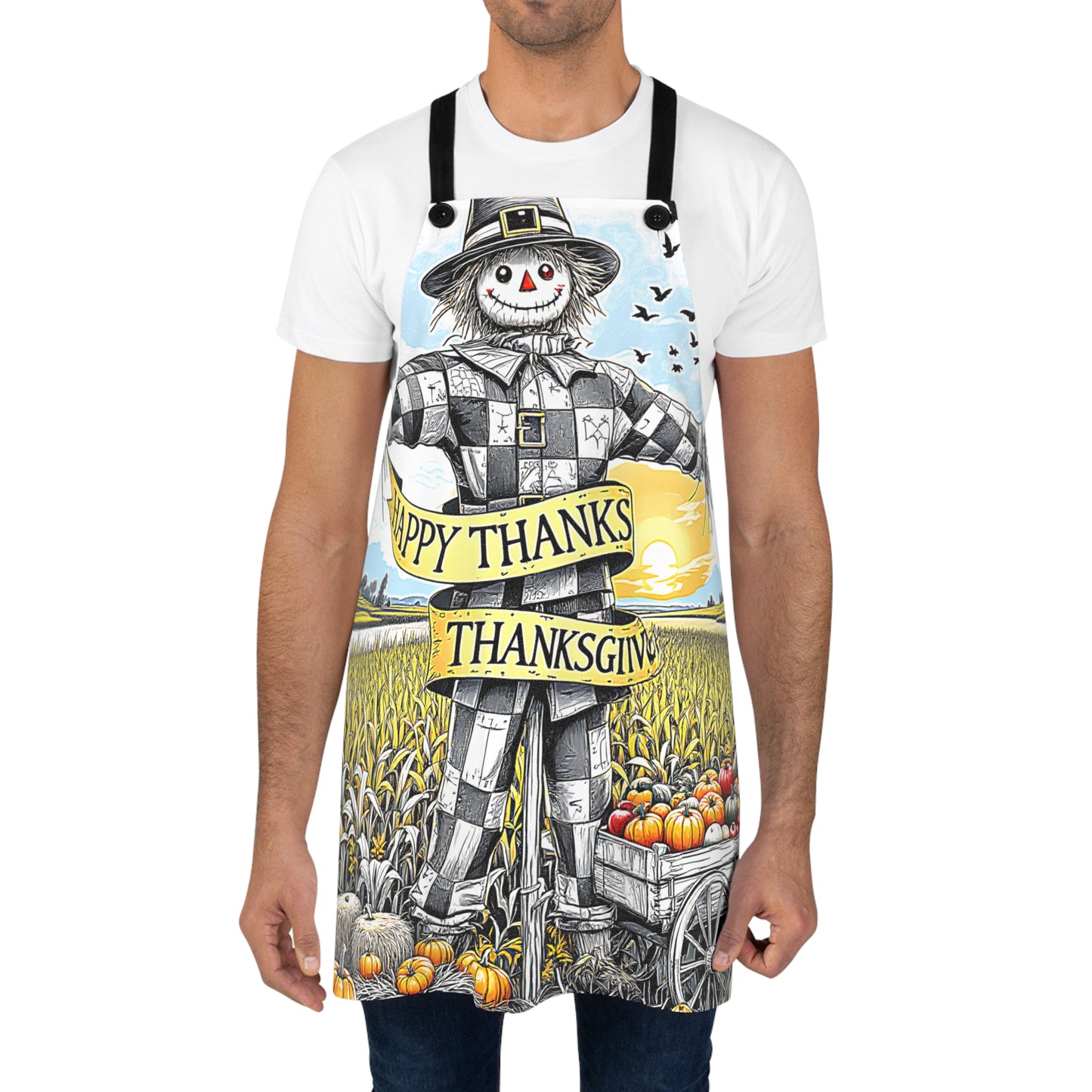 Apron Colorful Graphic Design - Scarecrow