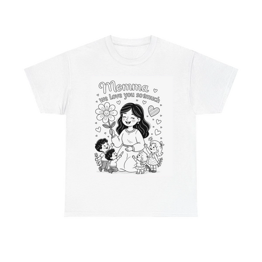 Custom Kids T-Shirt Coloring Kit with 10 Fabric Markers