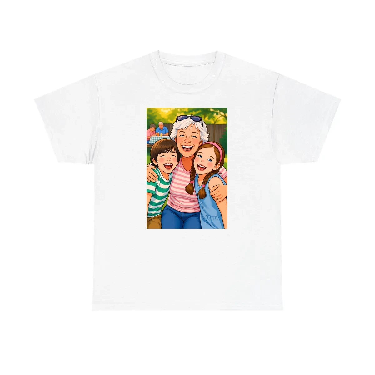 Custom Unisex T-Shirt with Your Design Ghibli-Style