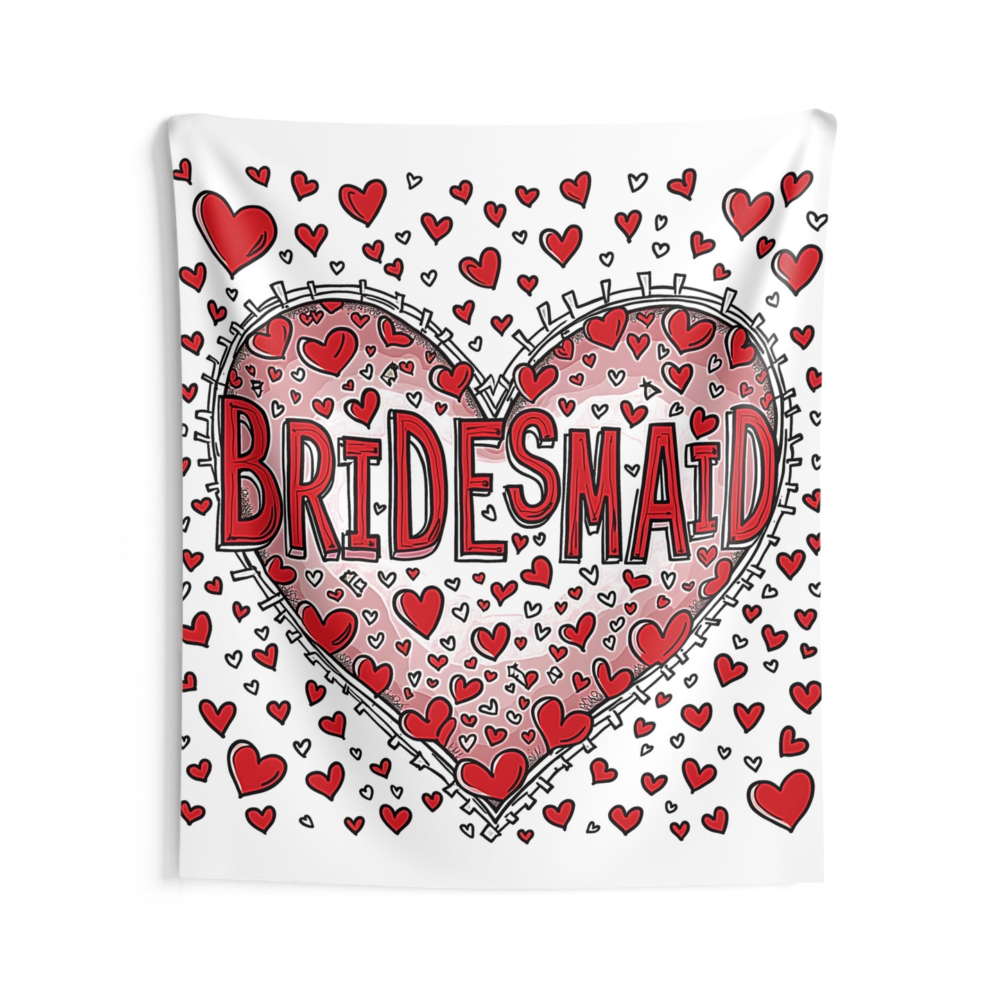 Indoor Wall Tapestries Colorful Graphic Design - Bridesmaid