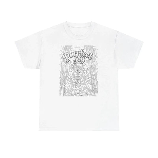 Custom Unisex T-Shirt Colorful Design with Fabric Markers