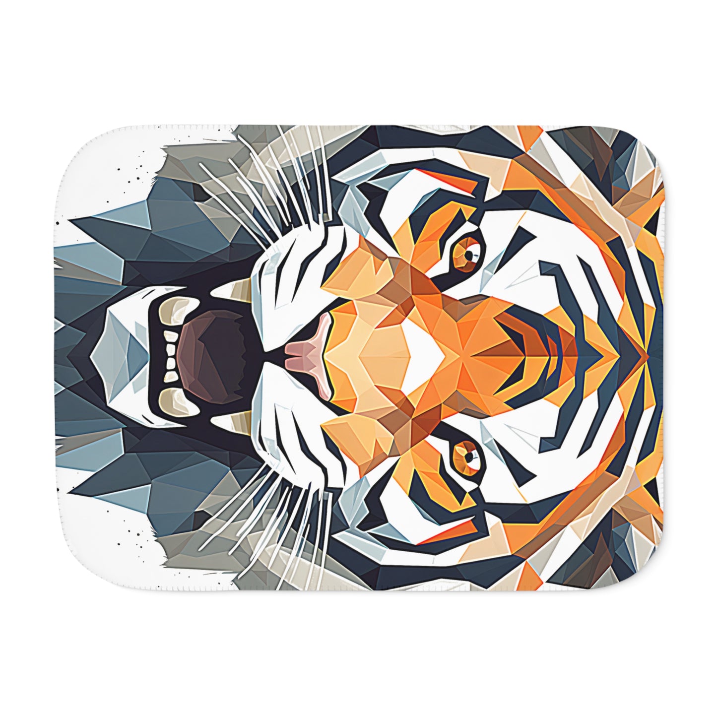 Blanket Colorful Graphic Design - Abstract Tiger