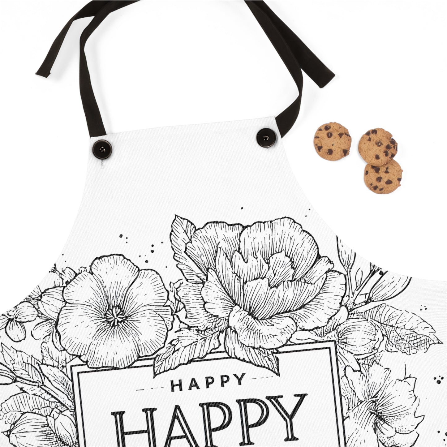 Apron Coloring Kit with 10 Fabric Markers - Father's Day