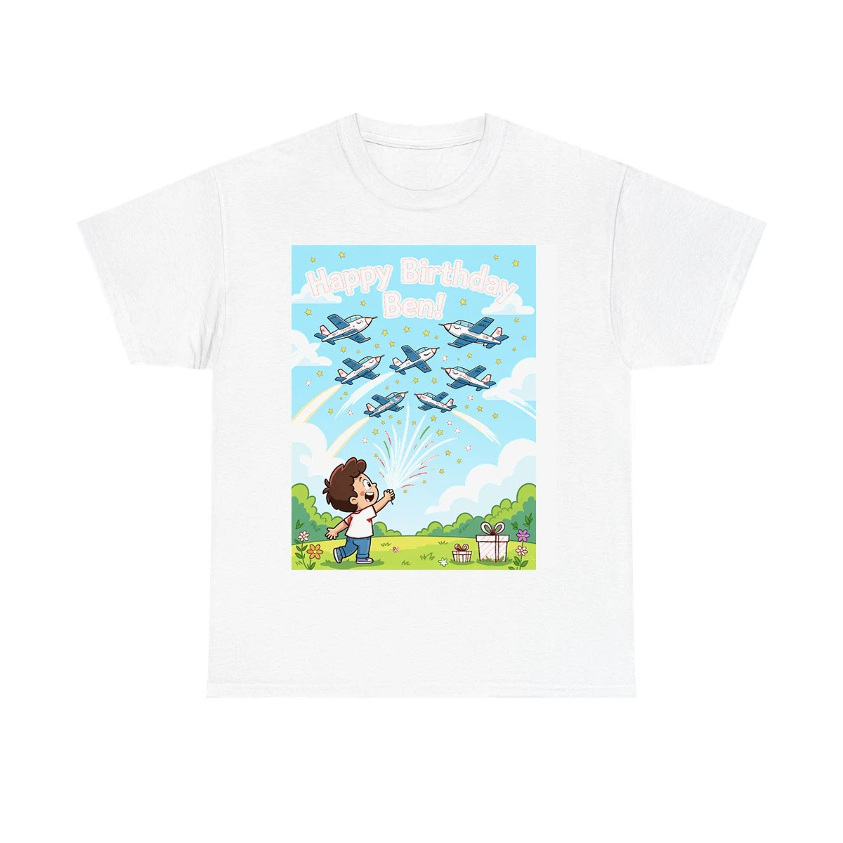Custom Kids T-Shirt Colorful Design
