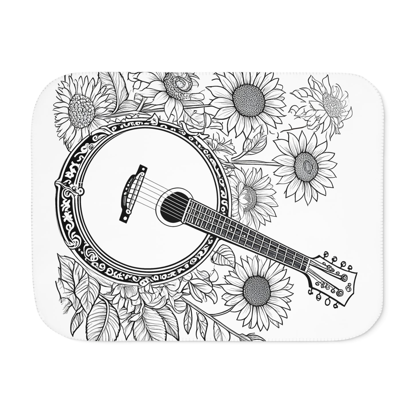 Blanket Coloring Kit with 10 Fabric Markers - Banjo