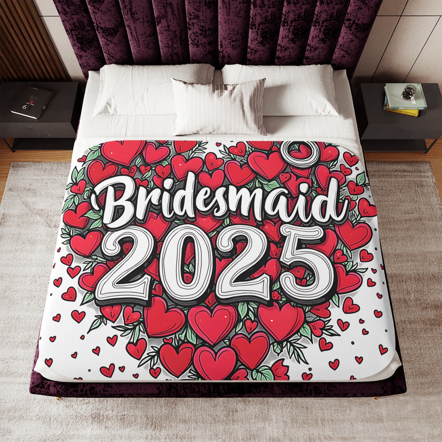 Blanket Colorful Graphic Design - Bridesmaid