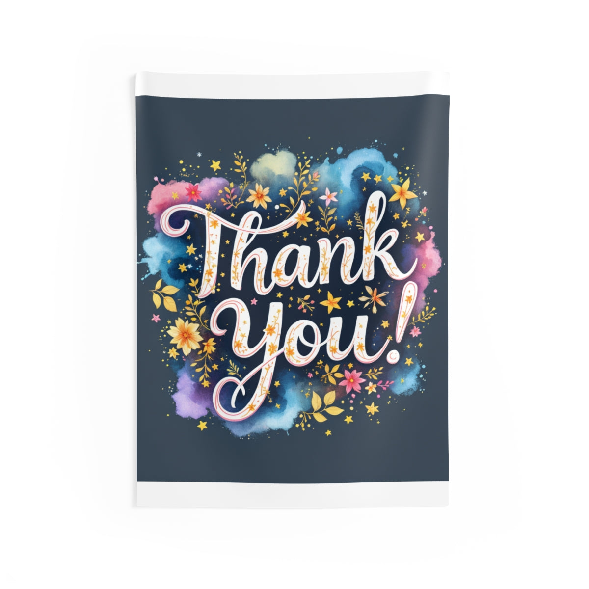 Custom Indoor Wall Tapestry Colorful Design