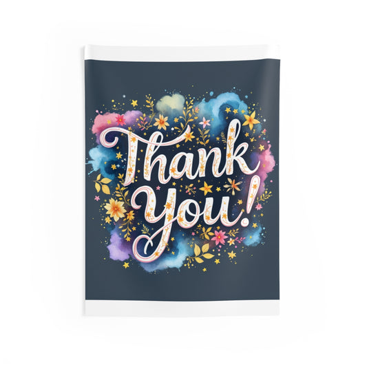 Custom Indoor Wall Tapestry Colorful Design