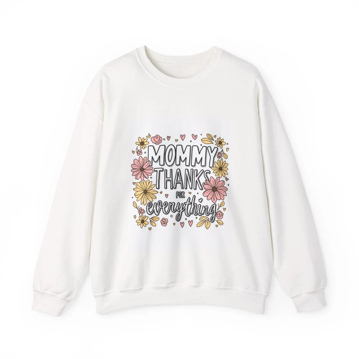 Custom Adult Crewneck Sweatshirt Colorful Design