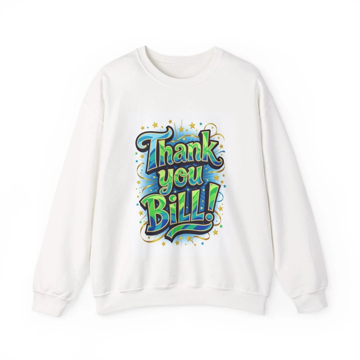 Custom Adult Crewneck Sweatshirt Colorful Design