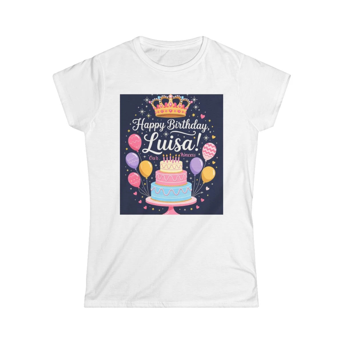 Custom Women's T-Shirt Colorful Design