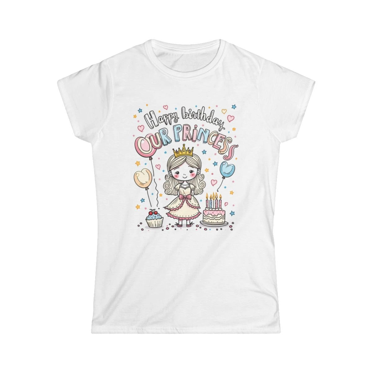 Custom Women's T-Shirt Colorful Design