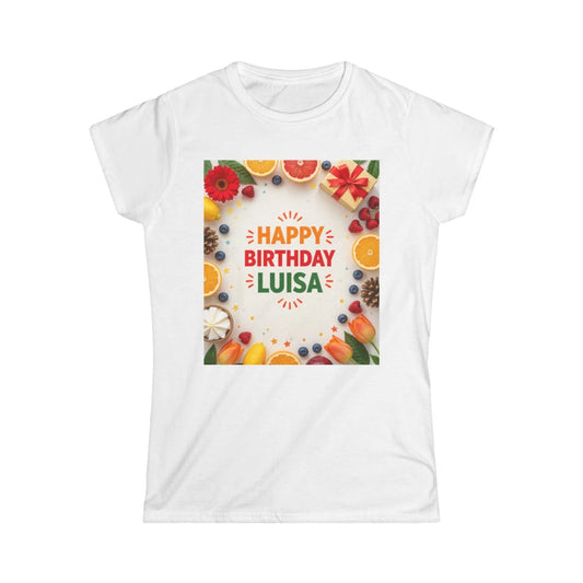 Custom Women's T-Shirt Colorful Design