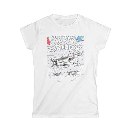 Custom Women's T-Shirt Colorful Design