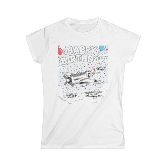 Custom Women's T-Shirt Colorful Design