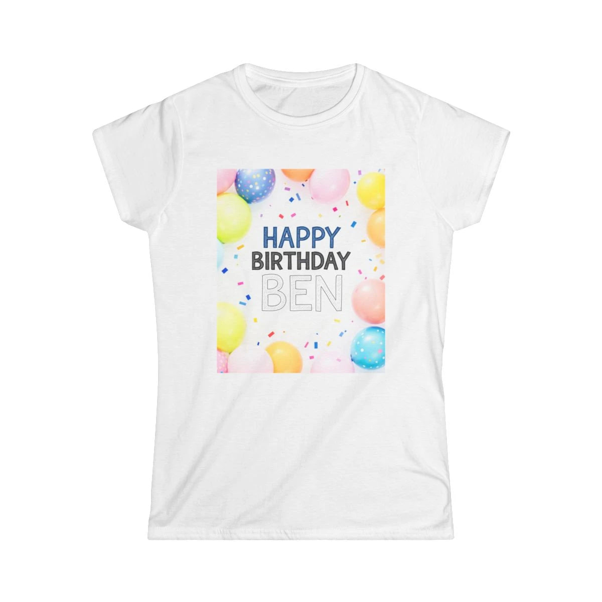 Custom Women's T-Shirt Colorful Design