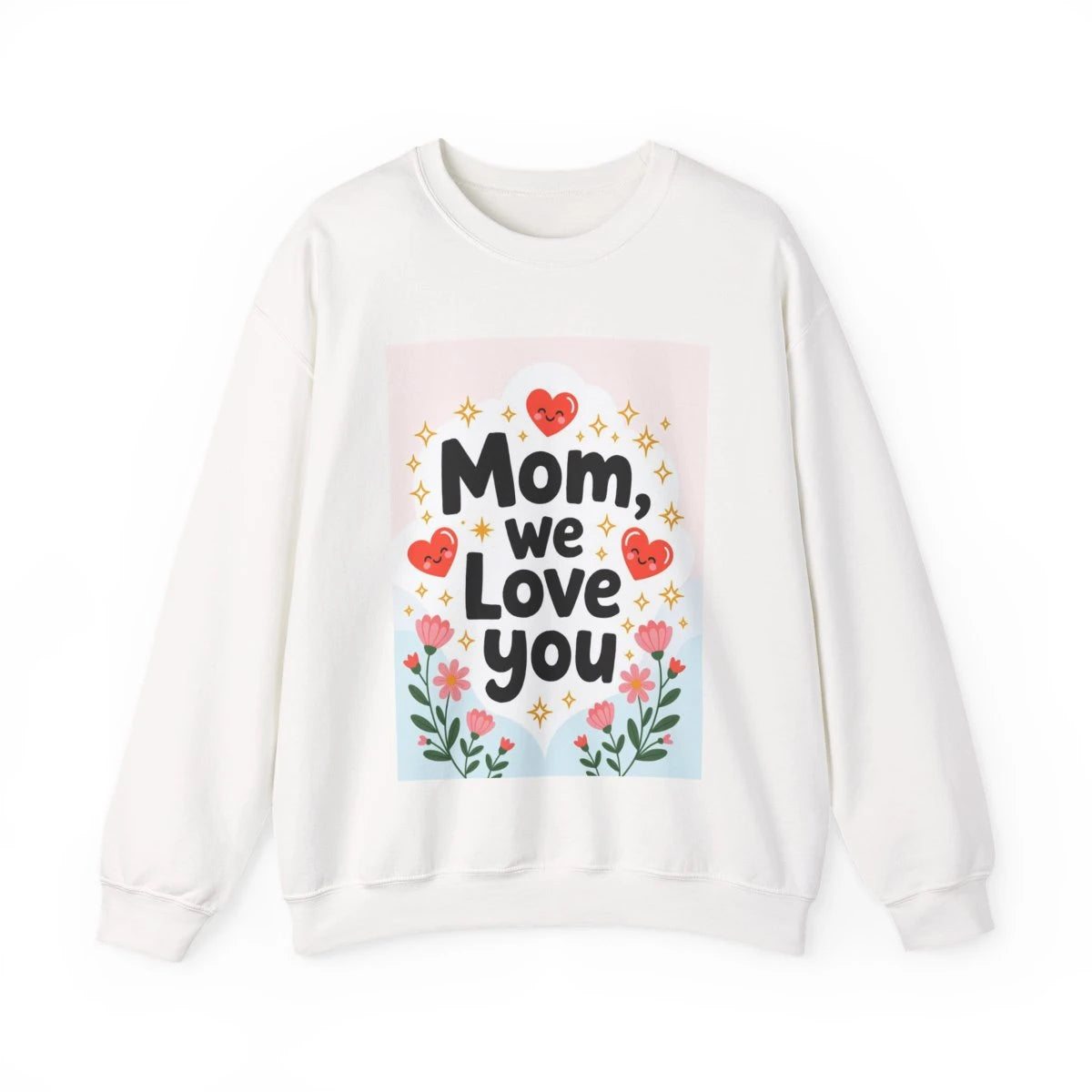 Custom Adult Crewneck Sweatshirt Colorful Design
