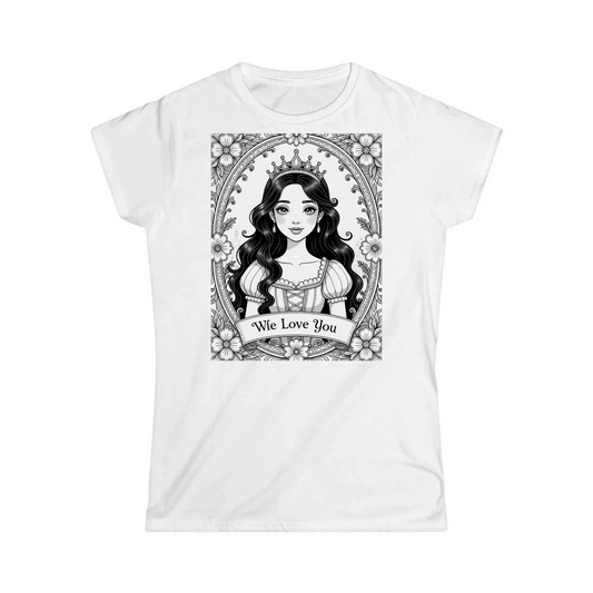 Custom Women's T-Shirt Coloring Kit with 10 Fabric Markers