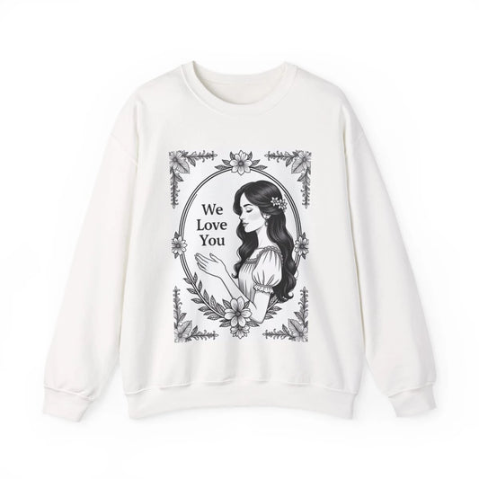 Custom Adult Crewneck Sweatshirt Coloring Kit with 10 Fabric Markers