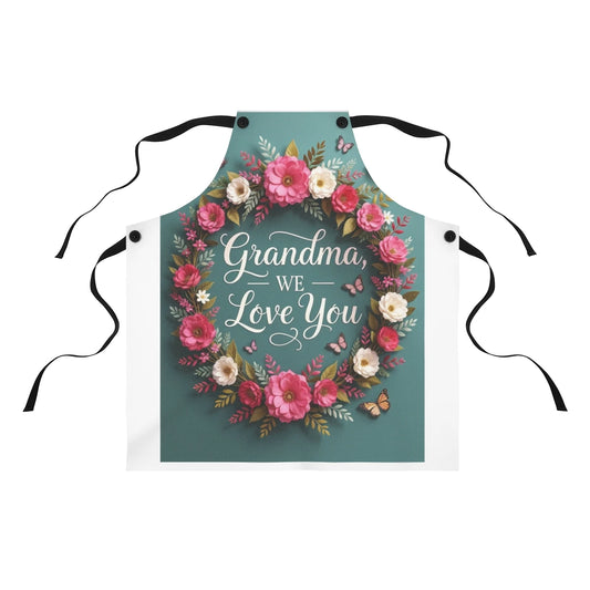 Custom Apron Colorful Design with Fabric Markers