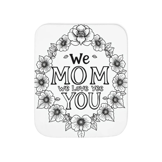 Custom Blanket Coloring Kit with 10 Fabric Markers