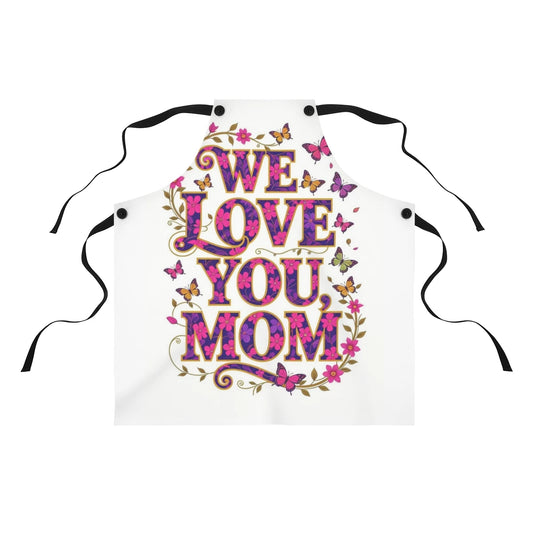Custom Apron Colorful Design with Fabric Markers