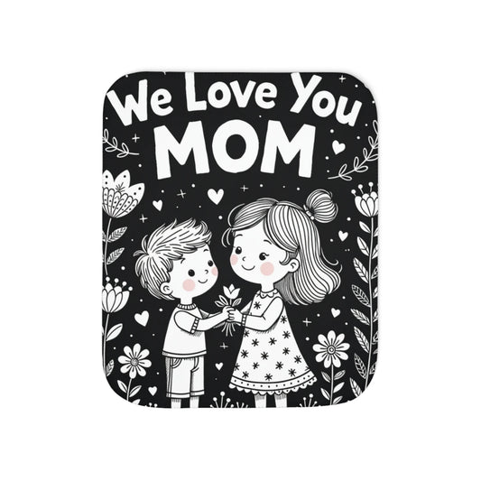 Custom Blanket Colorful Design with Fabric Markers