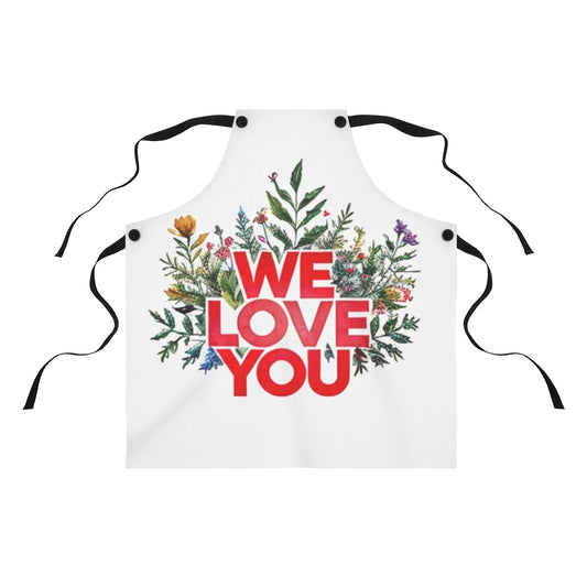 Custom Apron Colorful Design with Fabric Markers