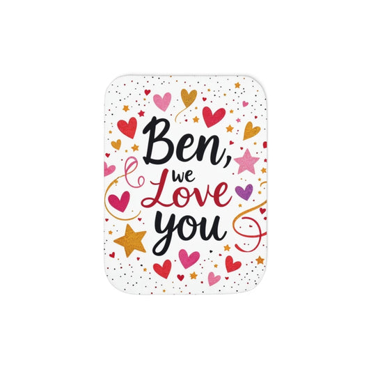 Custom Blanket Colorful Design with Fabric Markers