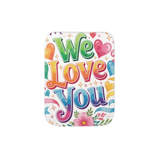Custom Blanket Colorful Design with Fabric Markers
