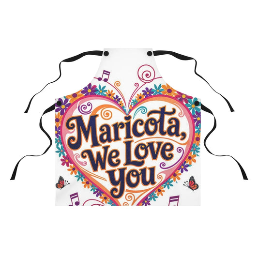 Custom Apron Colorful Design with Fabric Markers