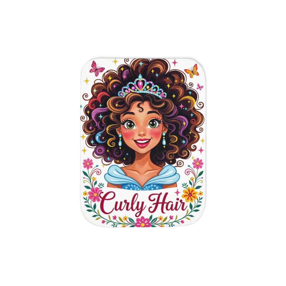 Custom Blanket Colorful Design with Fabric Markers
