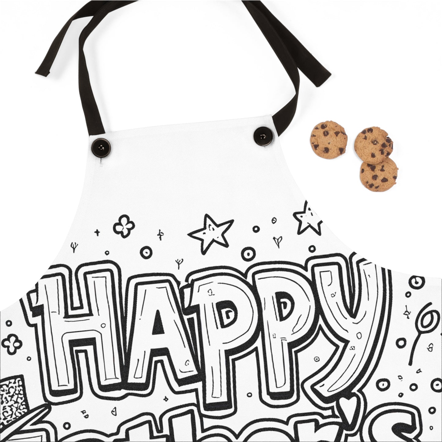 Apron Coloring Kit with 10 Fabric Markers - Father's Day