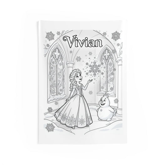 Custom Indoor Wall Tapestry with Your Design