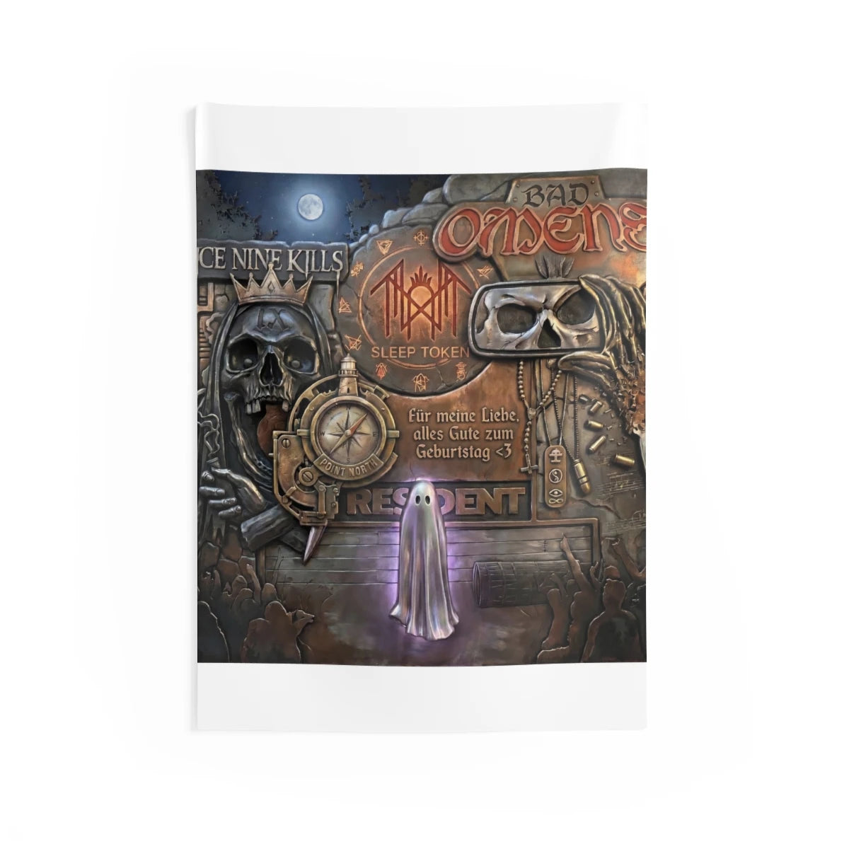 Custom Indoor Wall Tapestry with Your Design